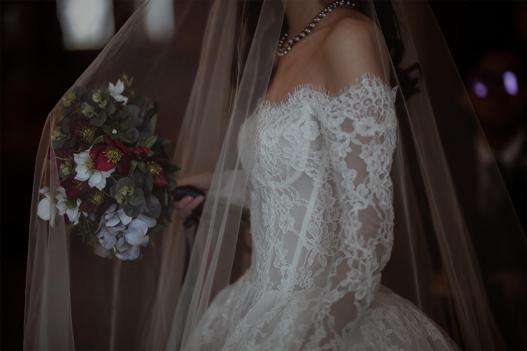 veil ceremony elopement photography