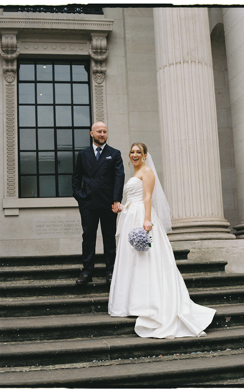 editorial London wedding film photo