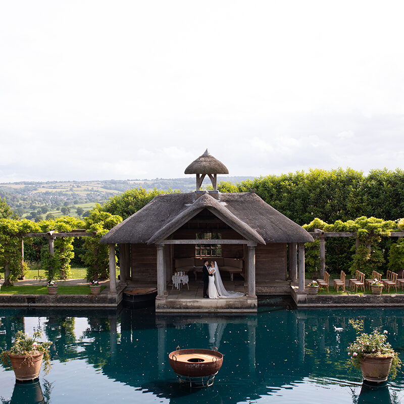 euridge manor wedding boat house