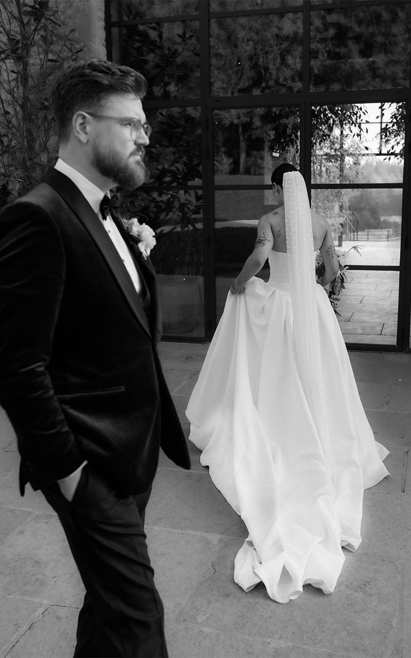 old gore wedding candid