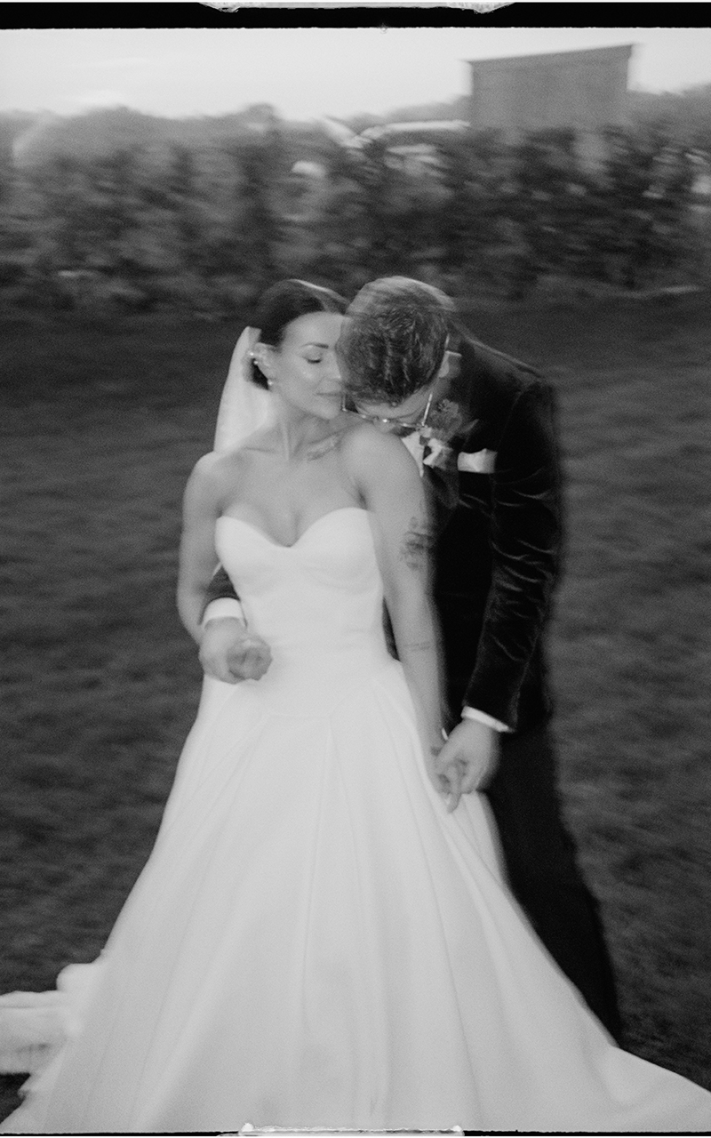 old gore wedding film photo