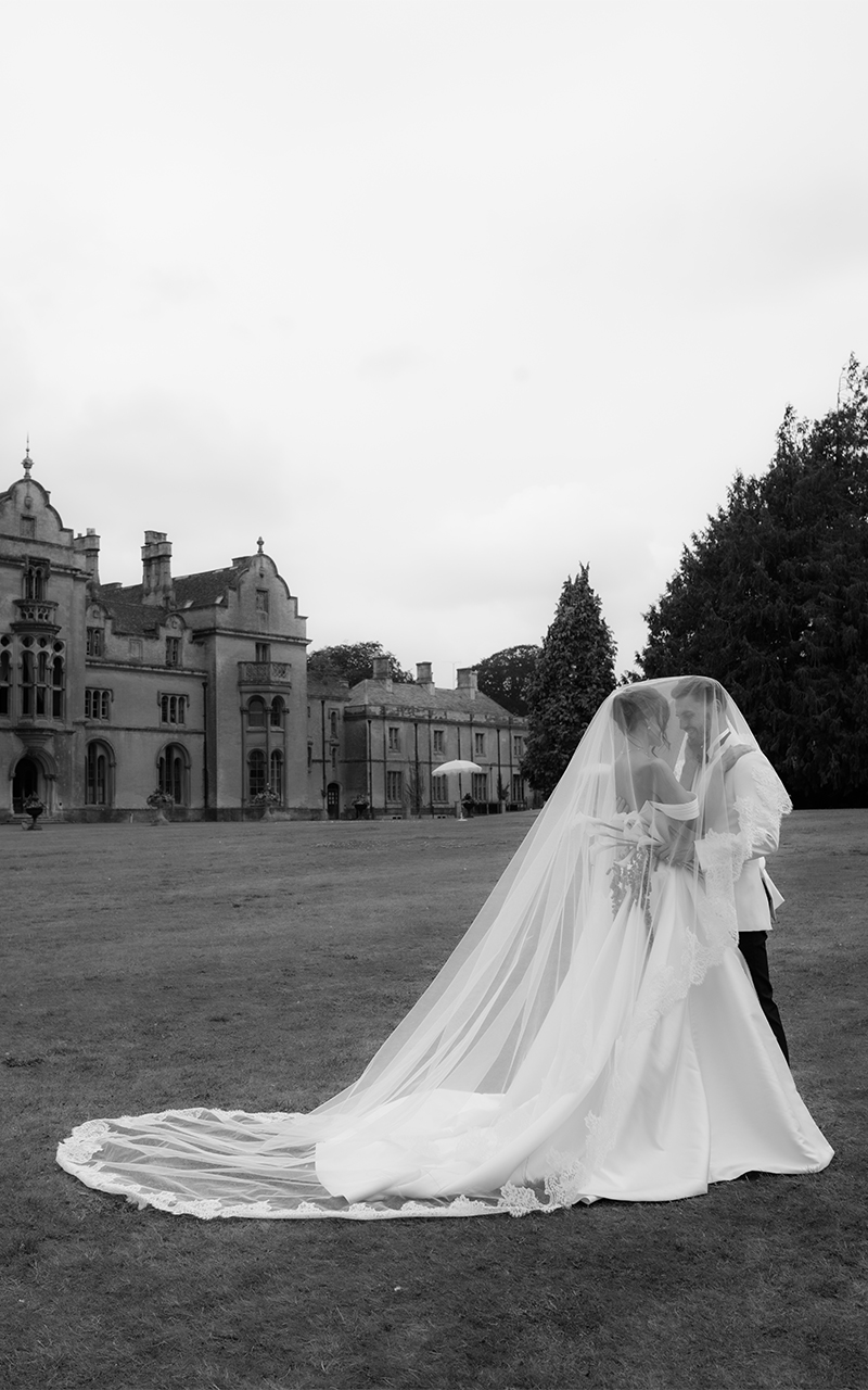 Grittleton House Wedding veil photo