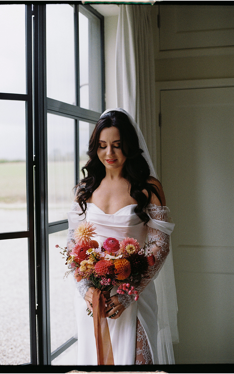 editorial wedding couple film bride