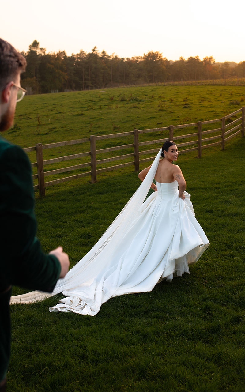 old gore wedding bride photo
