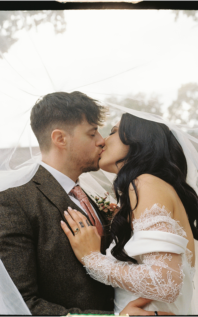 editorial wedding couple photo film