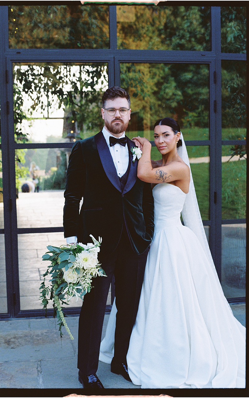 old gore wedding film photo