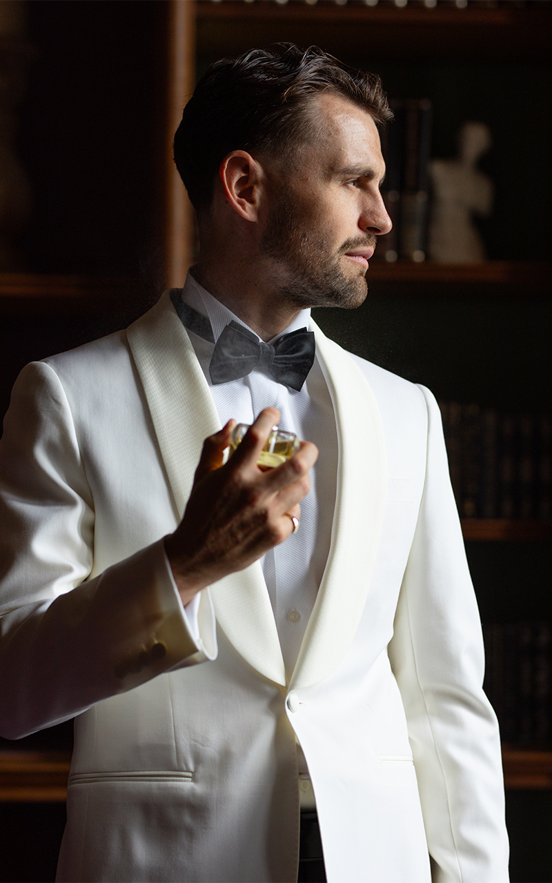 Grittleton House Wedding groom