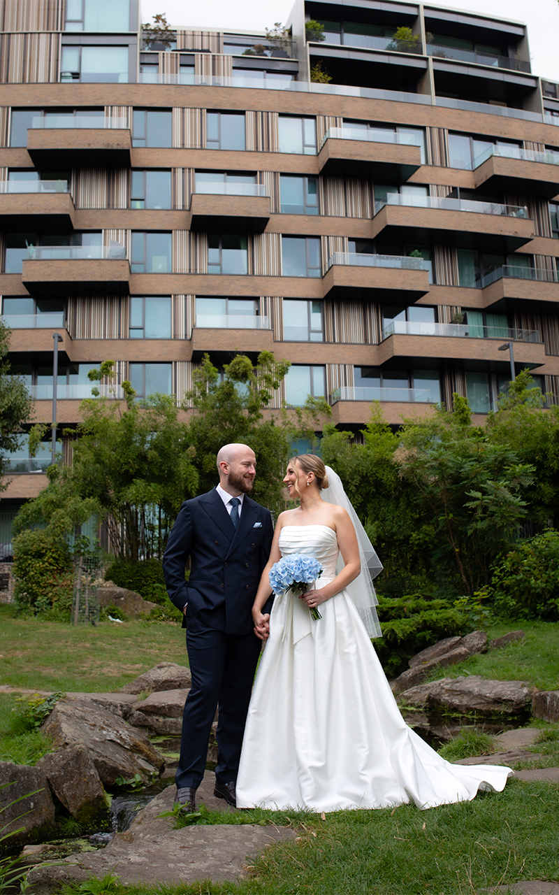editorial London wedding hotel
