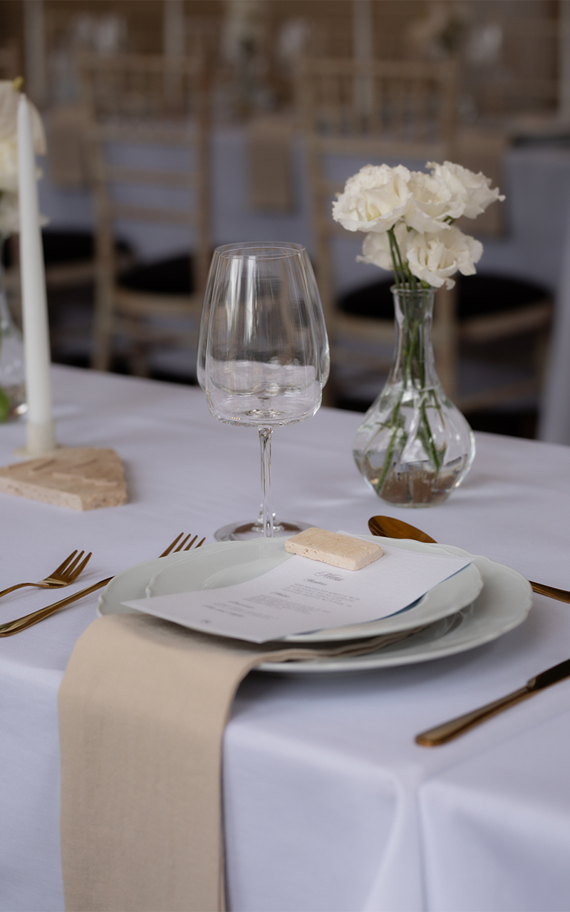 Grittleton House Wedding table