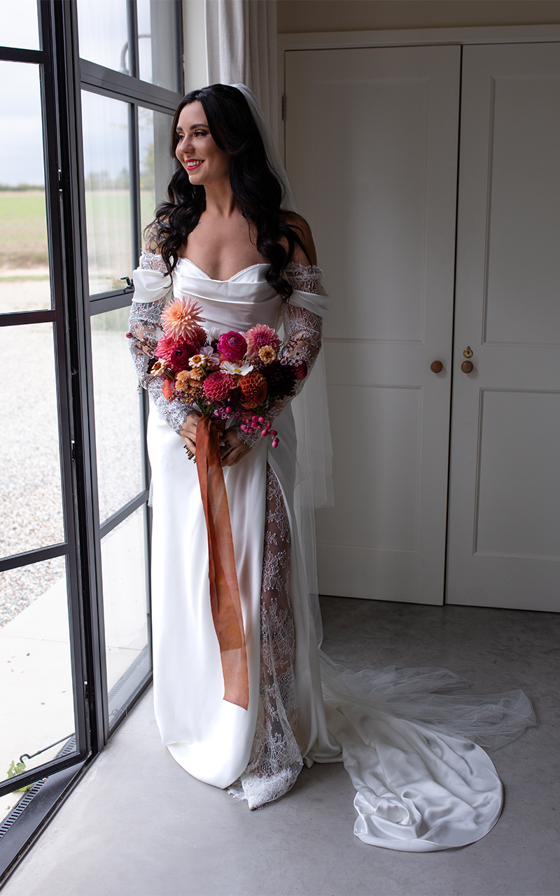 editorial wedding bride photo