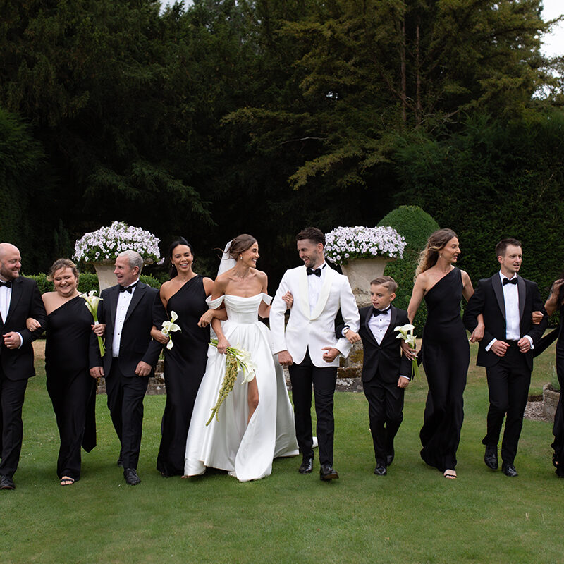 Grittleton House Wedding group photo