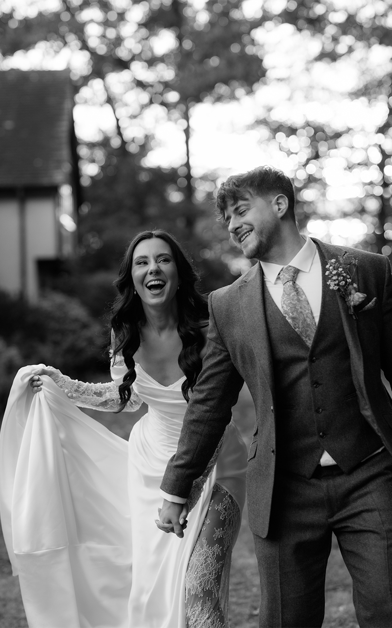 editorial wedding couple photo