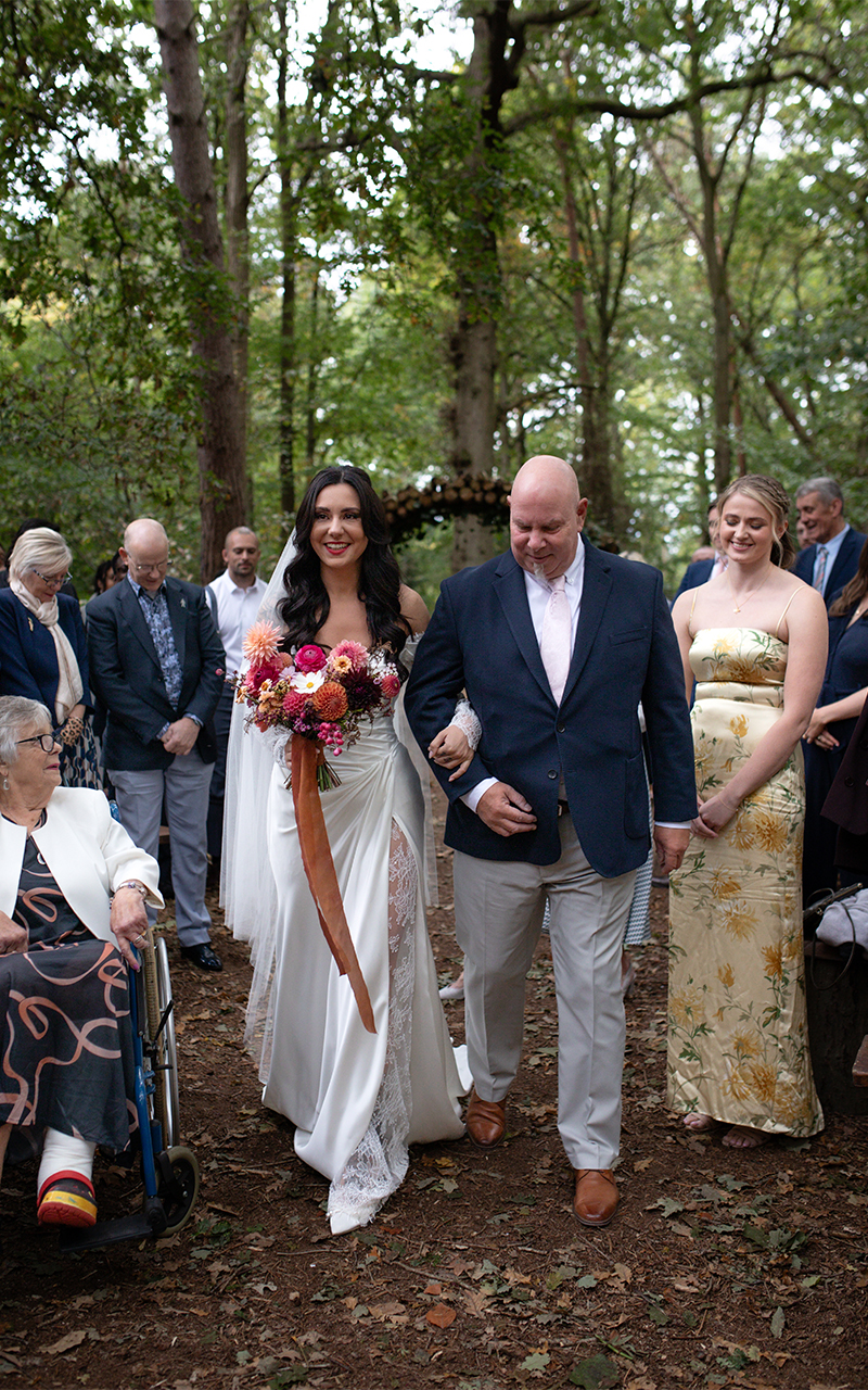 editorial wedding ceremony photo