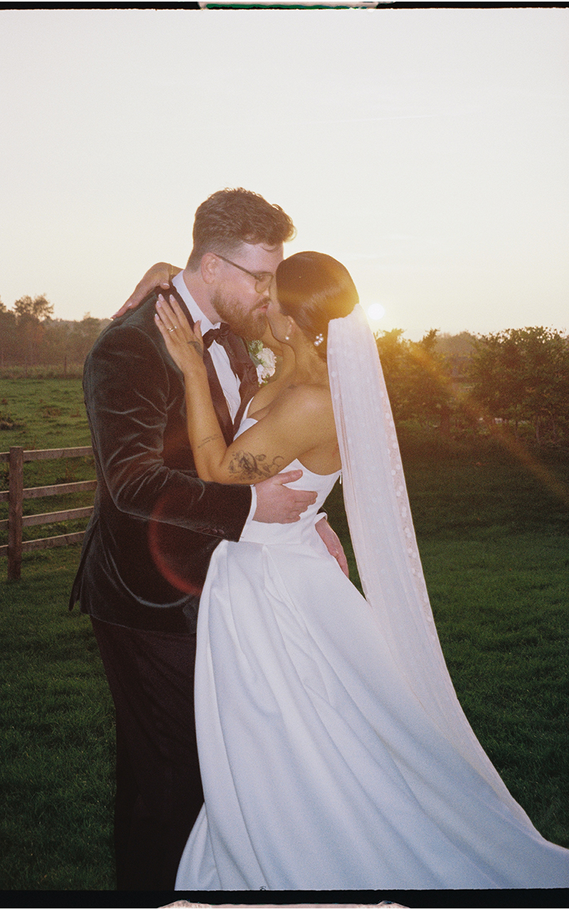 old gore wedding film photo