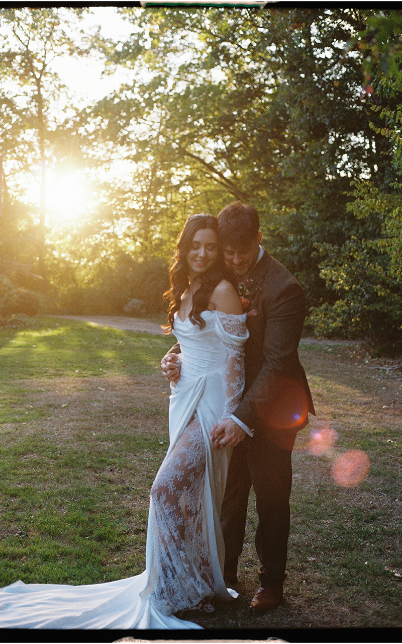 editorial wedding couple photo film