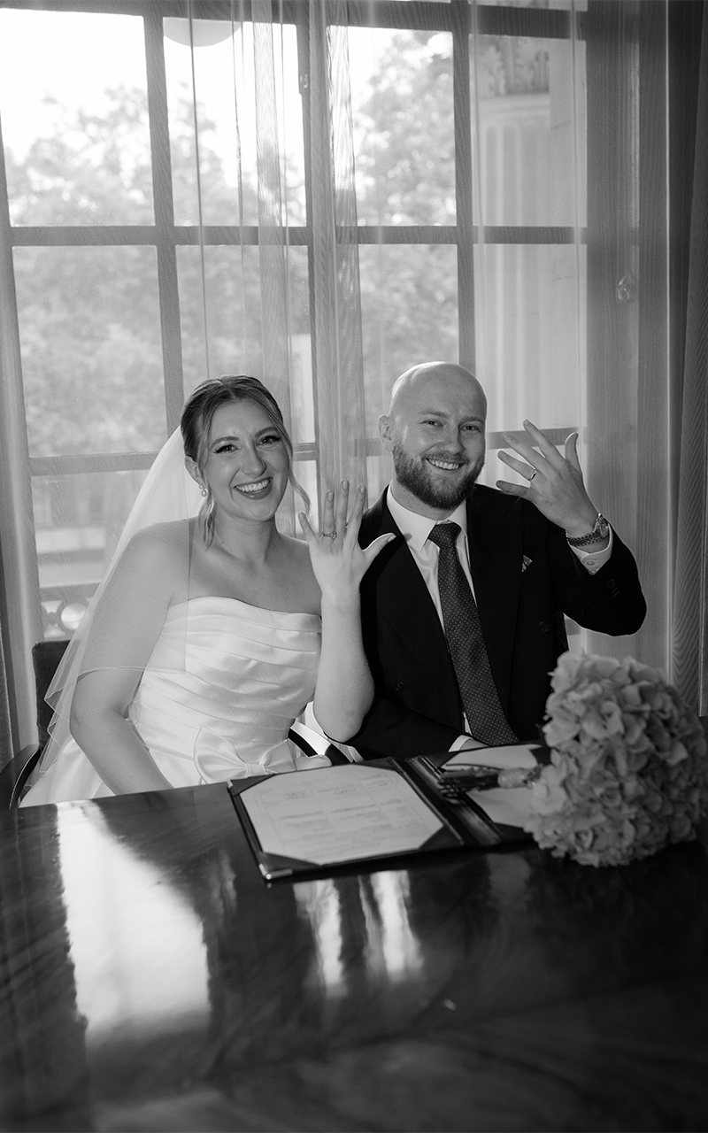 editorial London wedding ring